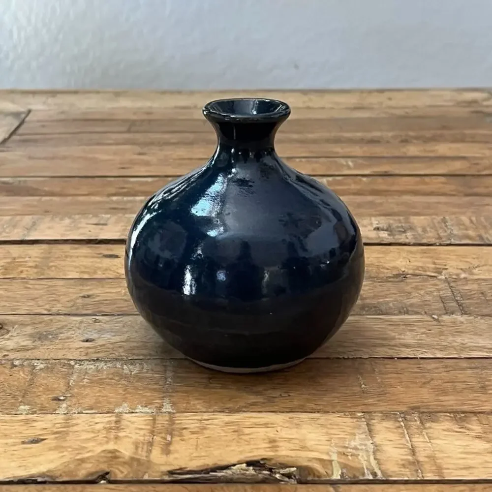 Studio Art Pottery Bud Vase 4.75